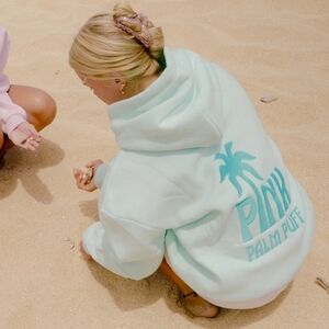 Classic Puff Hoodie in Mint Breeze - XS, L -NWT